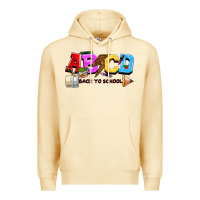 Pina Colada abcd back to school Premium Hoodie - NancyCooperArtShop