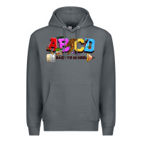 Rock abcd back to school Premium Hoodie - NancyCooperArtShop