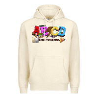 Sandshell abcd back to school Premium Hoodie - NancyCooperArtShop
