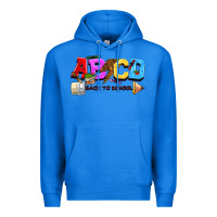 True Royal abcd back to school Premium Hoodie - NancyCooperArtShop