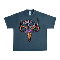 Midnight Navy wild soul Urban Heavy Tee - JahusDesignShop