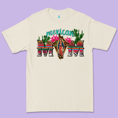 Mexican Mom With Cactus Premium Tee Designed By Texasbilliewilder