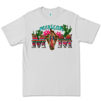 Dove Grey mexican mom with cactus Premium Tee - texasbilliewilder