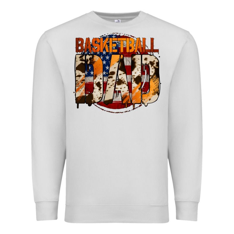 American Basketball Dad Premium Sweatshirt by Bettercallsaul | Teevron