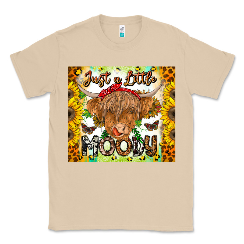 Just A Little Moody Classic Tee by CowhideDigitalArt | Teevron