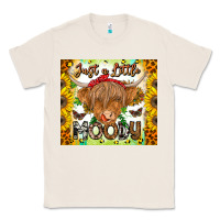 Natural Just A Little Moody Classic Tee - CowhideDigitalArt