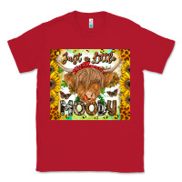 Red Just A Little Moody Classic Tee - CowhideDigitalArt