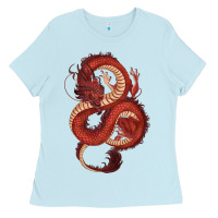 Red Dragon Ladies Tee | Teevron