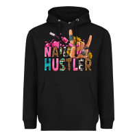 Black nail hustler Heavyweight Hoodie - Jasminsmagicworld