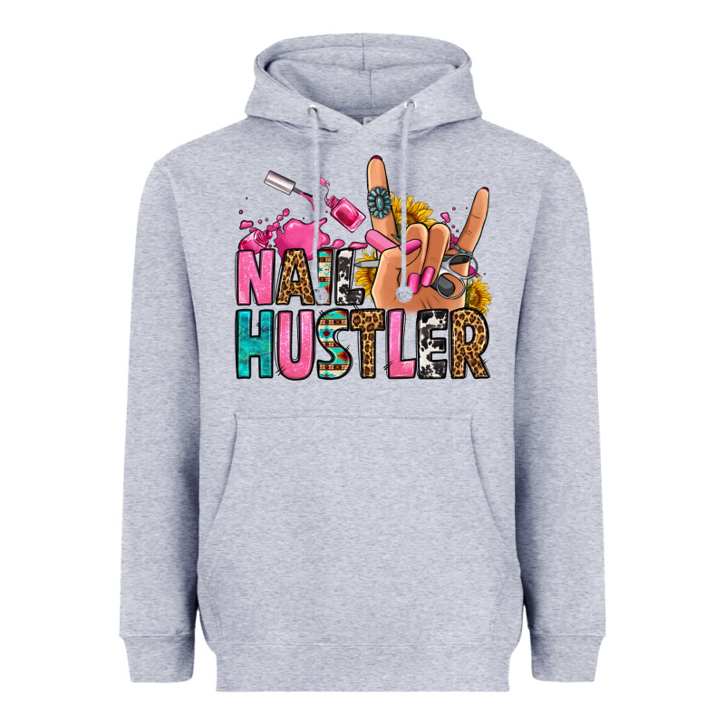Nail Hustler Heavyweight Hoodie by Jasminsmagicworld | Teevron