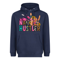 Navy nail hustler Heavyweight Hoodie - Jasminsmagicworld