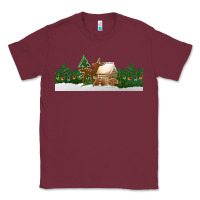 Burgundy Christmas cookie jar Classic Tee - Jasminsmagicworld