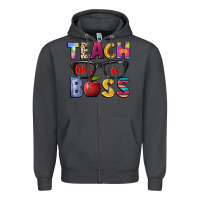 Smoke teach like a boss Zipper Hoodie - NancyCooperArtShop
