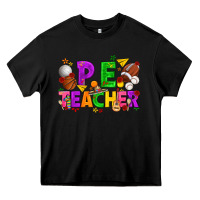 Black p.e. teacher cinco de mayo Heavy Core Tee - texasbilliewilder