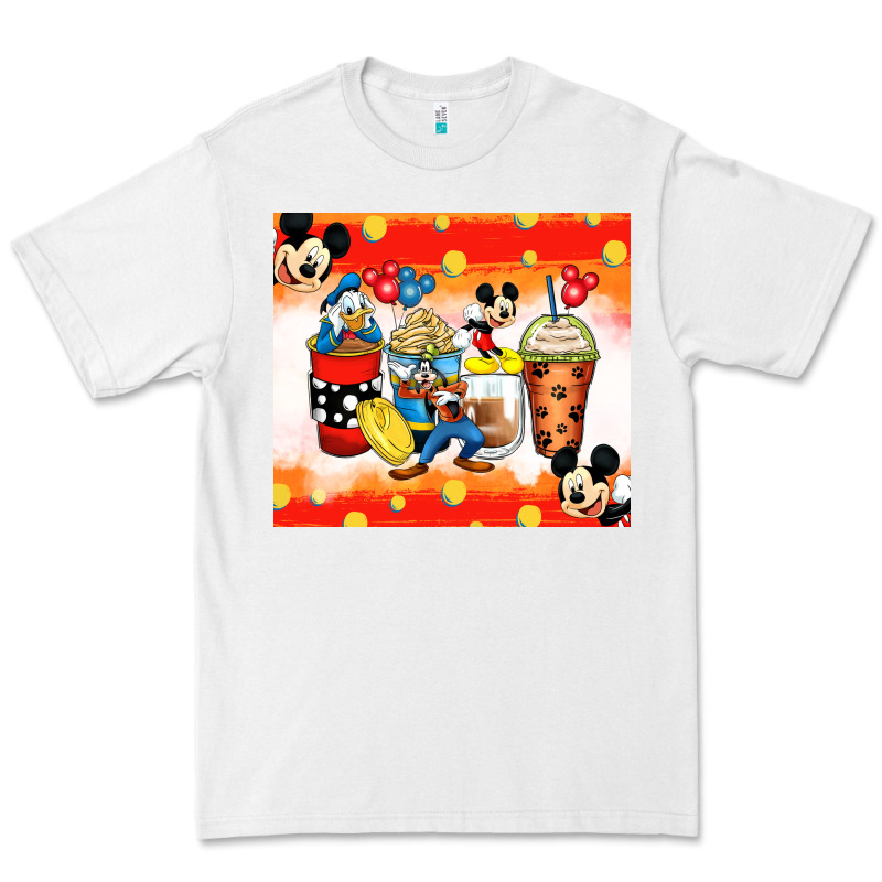 Cartoon Characters Coffee Cups Premium Tee by Zillion Design Studio | Teevron