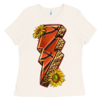 Bone sport basketball lightning bolt Ladies Tee - texasbilliewilder