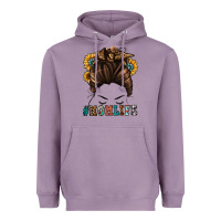 Lavender mom life messy bun Heavyweight Hoodie - Jasminsmagicworld