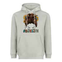 Moon Dust mom life messy bun Heavyweight Hoodie - Jasminsmagicworld