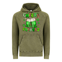 Vintage Olive cheers fuckers Vintage Hoodie - Artiststas