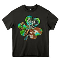 Asphalt western shamrock Heavy Core Tee - RanaPortraitStore