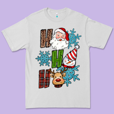 Ho Ho Ho Christmas Premium Tee Designed By Ranaportraitstore
