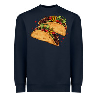 Navy mexican taco's Heavyweight Sweatshirt - AdoDesignShop