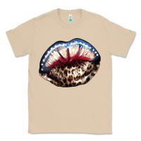 Mushroom American lips leopard Classic Tee - NancyCooperArtShop
