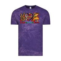 Cloud Purple peace love tacos Vintage Tee - AdoDesignShop