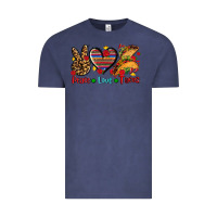 Vintage Denim peace love tacos Vintage Tee - AdoDesignShop