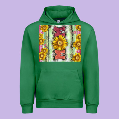 Mom Leopard Urban Hoodie Designed By Cowgirlartshop