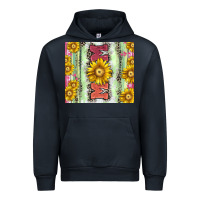 Navy Mom leopard Urban Hoodie - CowGirlArtShop