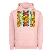 Pigment Salmon Mom leopard Urban Hoodie - CowGirlArtShop