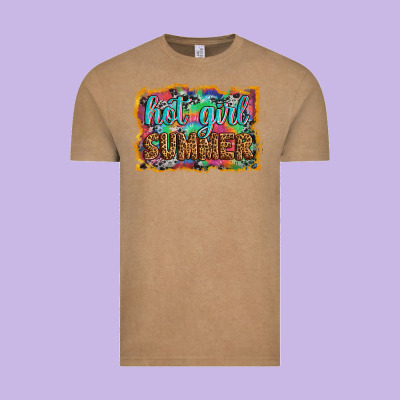 Hot Girl Summer Vintage Tee Designed By Artiststas