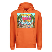 Carrot summer vibes Premium Hoodie - NancyCooperArtShop