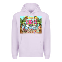 Lilac summer vibes Premium Hoodie - NancyCooperArtShop