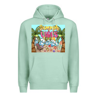 Seafoam summer vibes Premium Hoodie - NancyCooperArtShop