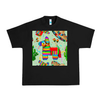 Black pinata seamless pattern Urban Heavy Tee - BundleAndBundleShop