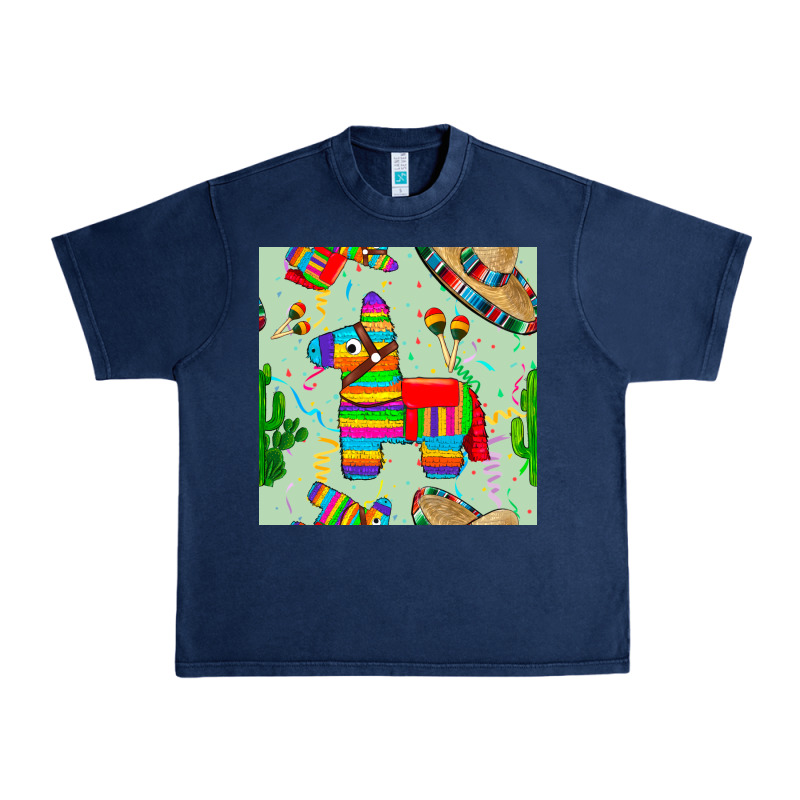 Pinata Seamless Pattern Urban Heavy Tee by BundleAndBundleShop | Teevron
