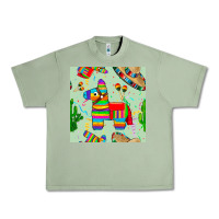 Oil Green pinata seamless pattern Urban Heavy Tee - BundleAndBundleShop