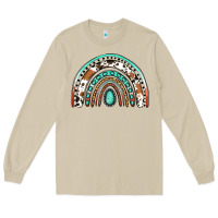 Mushroom western rainbow Long Sleeve Tee - Jasminsmagicworld
