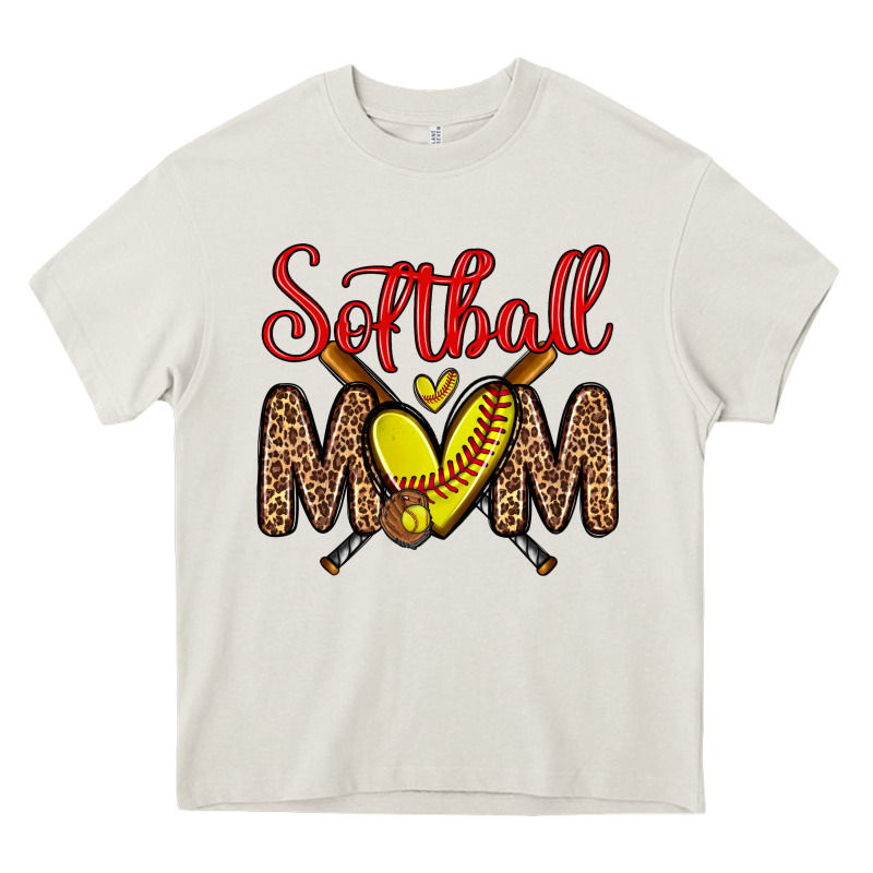 Softball Mom Heavy Core Tee by Zillion Design Studio | Teevron