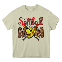 Mossy softball mom Heavy Core Tee - Zillion Design Studio