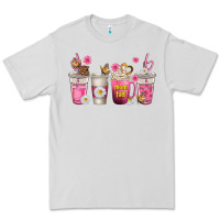 Dove Grey mom fuel coffee cups Premium Tee - texasbilliewilder