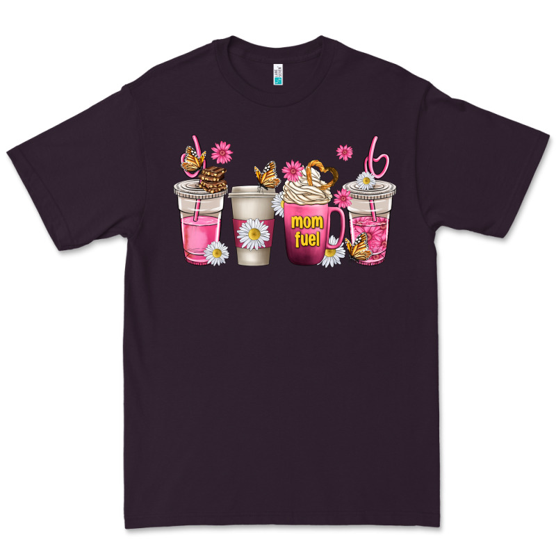 Mom Fuel Coffee Cups Premium Tee by texasbilliewilder | Teevron