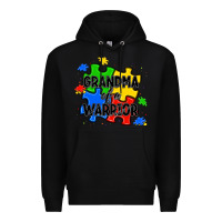Black grandma of a warrior Premium Hoodie - JahusDesignShop