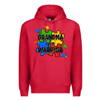 Cardinal grandma of a warrior Premium Hoodie - JahusDesignShop