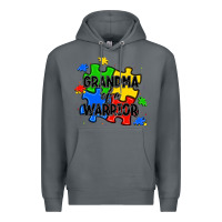 Rock grandma of a warrior Premium Hoodie - JahusDesignShop
