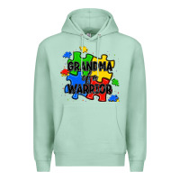 Seafoam grandma of a warrior Premium Hoodie - JahusDesignShop