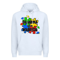 White grandma of a warrior Premium Hoodie - JahusDesignShop