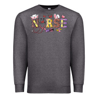 Charcoal Heather Easter Nurse Premium Sweatshirt - RanaPortraitStore